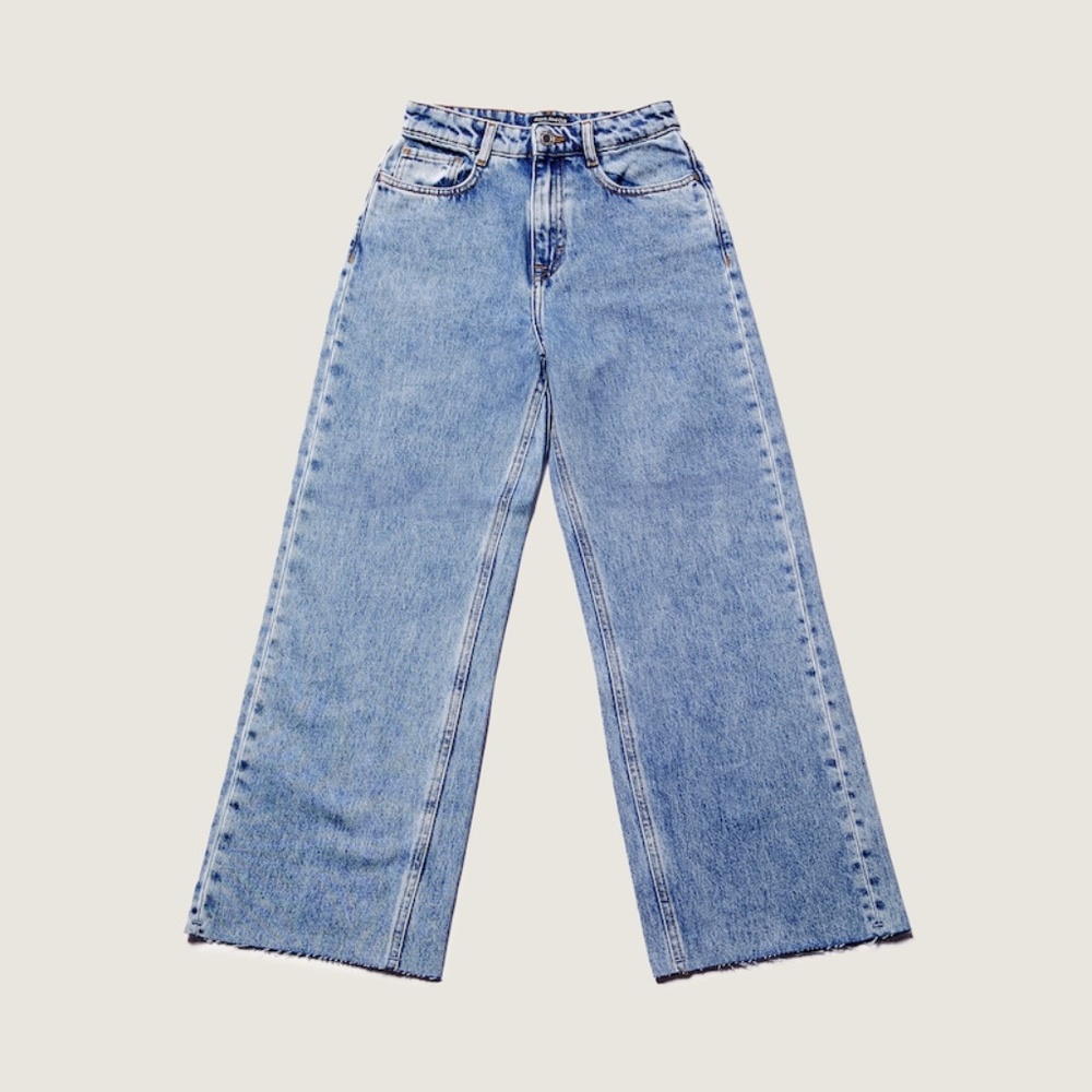NWT Frank and Oak Nina Wide-Leg Jeans